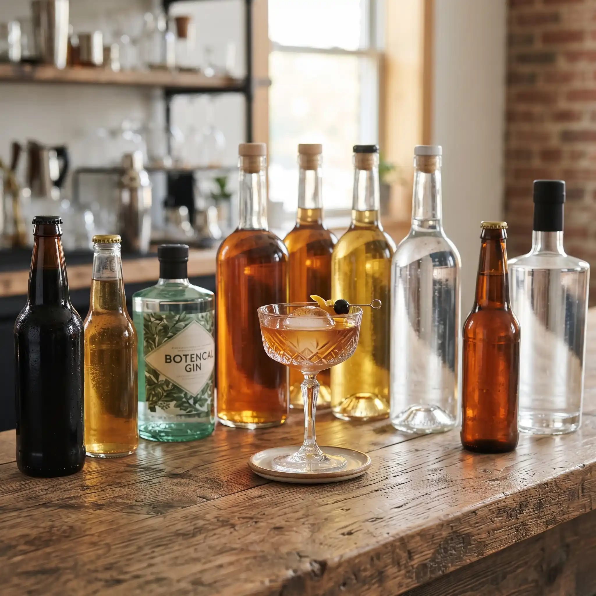 Bottled Beverage Photography